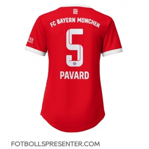 Bayern Munich Benjamin Pavard #5 Hemma Matchtröja Dam 2022-23 Kortärmad